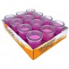 Generico SET 12 CANDELE PROFUMEATE in VASETTO VETRO ESPLOSIONE FLOR...