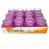 Generico SET 12 CANDELE PROFUMEATE in VASETTO VETRO ESPLOSIONE FLOR...