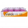 Generico SET 12 CANDELE PROFUMEATE in VASETTO VETRO ESPLOSIONE FLOR...