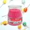 Generico SET 12 CANDELE PROFUMEATE in VASETTO VETRO LOLLIPOP AMBIEN...