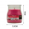 Generico SET 12 CANDELE PROFUMEATE in VASETTO VETRO LOLLIPOP AMBIEN...