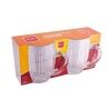 2x BICCHIERE VETRO BOCCALE BIRRA TRASPARENTE CON MANICO CL.50 tazze...