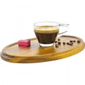 SET 6 Tazze tazzine espresso caffè cappuccino tè latte vetro trasparente 200ml