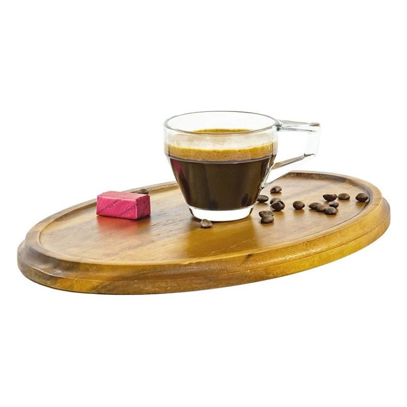 Hongu SET 6 Tazze tazzine espresso caffè cappuccino tè latte vetro ...