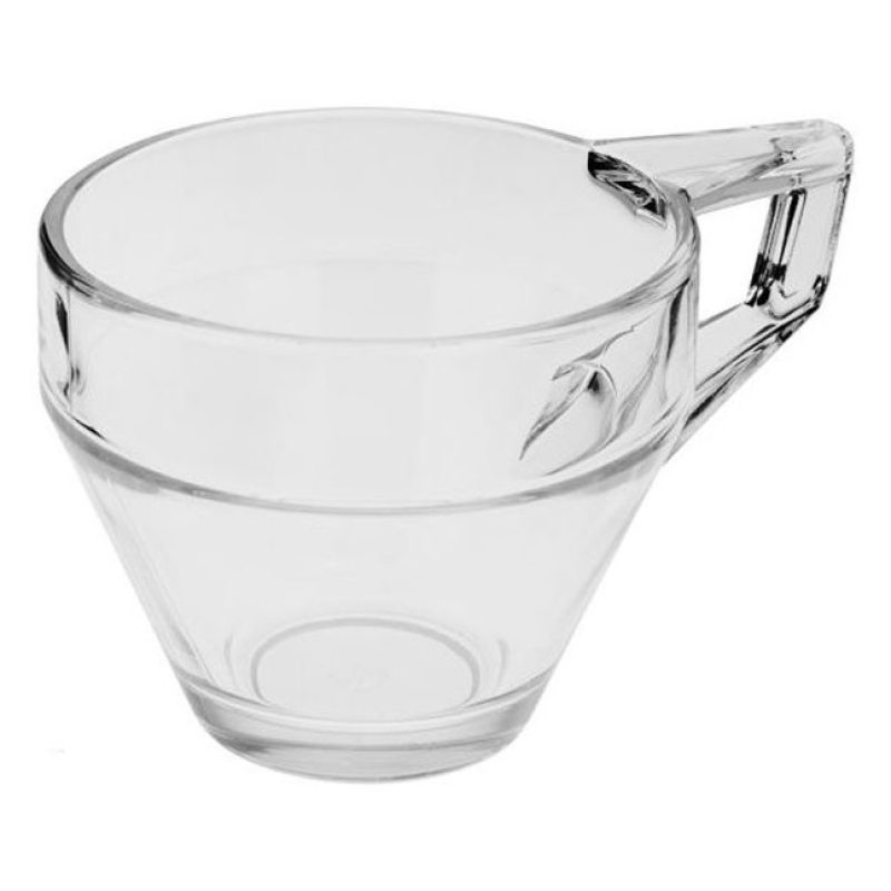 Hongu SET 6 Tazze tazzine espresso caffè cappuccino tè latte vetro ...