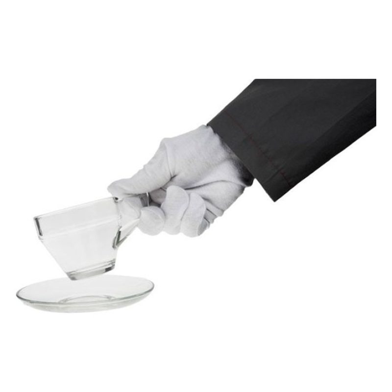 Hongu SET 6 Tazze tazzine espresso caffè cappuccino tè latte vetro ...