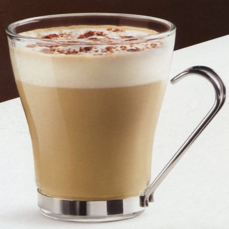 SET 6 Tazze tazzine espresso caffè cappuccino tè latte vetro trasparente 200ml