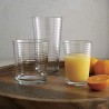 Hongu SET 3 BICCHIERI IN VETRO DA ACQUA VINO COCKTAIL 23 CL Bar Cas...