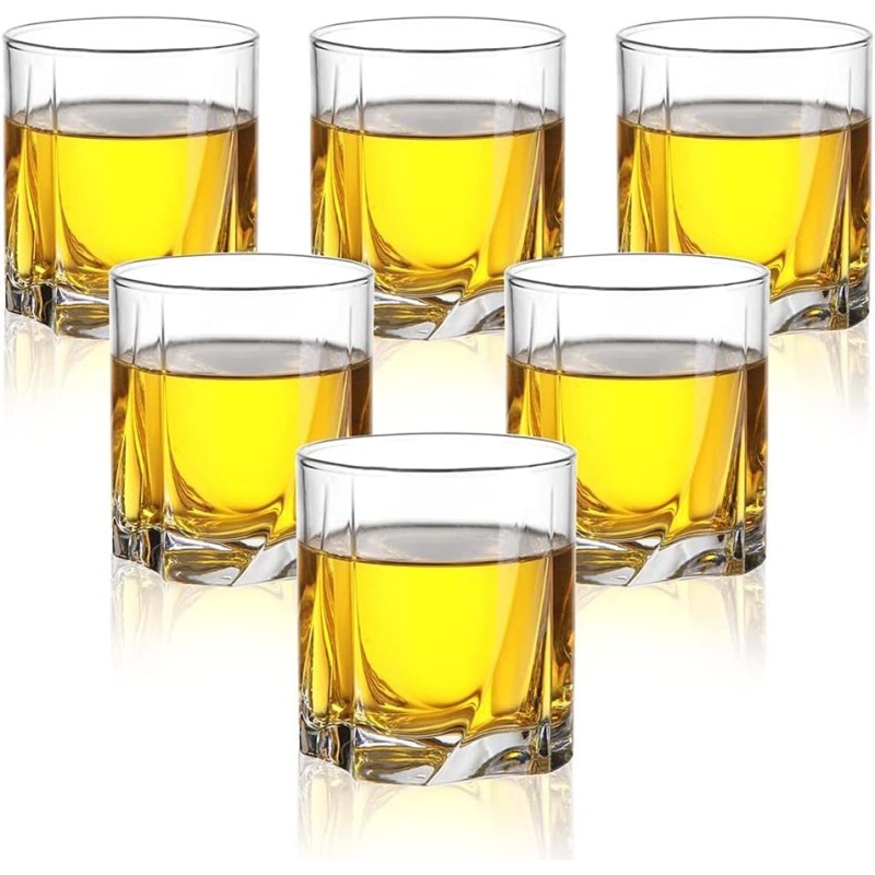 SET 6 BICCHIERI IN VETRO PER ACQUA VINO COCKTAI 26 CL CASA RISTORANTE BAR PUB