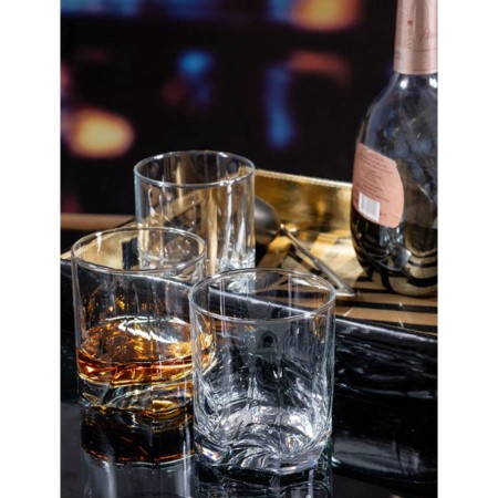 SET 3 BICCHIERI IN VETRO PER ACQUA VINO COCKTAI 170ml CASA RISTORANTE BAR PUB