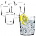 SET 6 BICCHIERI IN VETRO DA ACQUA VINO COCKTAIL 28 CL CASA RISTORANTE BAR PUB