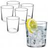Hongu SET 6 BICCHIERI IN VETRO DA ACQUA VINO COCKTAIL 28 CL CASA RI...