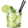 Hongu SET 6 BICCHIERI IN VETRO DA ACQUA VINO COCKTAIL 28 CL CASA RI...