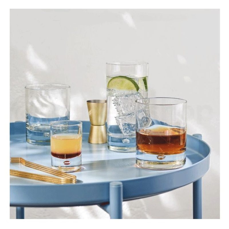 Hongu SET 6 BICCHIERI IN VETRO DA ACQUA VINO COCKTAIL 28 CL CASA RI...