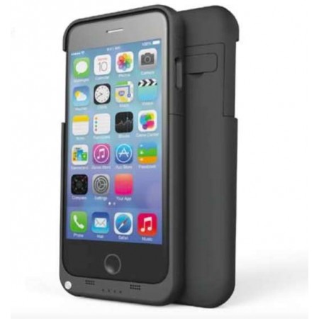 Cover Batteria 4800mAh per Apple iPhone 6 (4.7”) Batteria supplementare Power Bank con piedino estraibile - Nero o Bianca