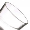 Hongu SET 6 BICCHIERI IN VETRO PER ACQUA VINO BIBITA CASA RISTORANT...