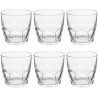 SET 6 BICCHIERI IN VETRO PER ACQUA VINO COCKTAI 26 CL CASA RISTORAN...