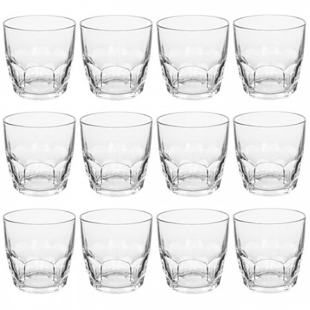 SET 12 BICCHIERI IN VETRO PER ACQUA VINO COCKTAI 26 CL CASA RISTORANTE BAR PUB