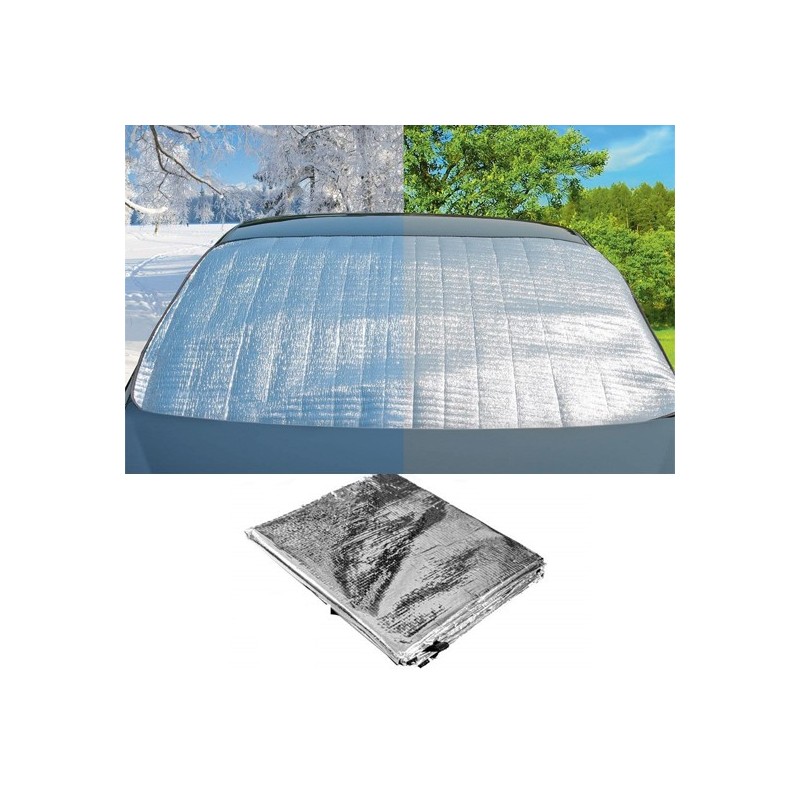 Telo Copri Parabrezza Auto Anti Neve Ghiaccio Protegge Gelo e Sole vetro anterio