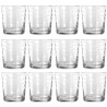 Hongu SET 12 BICCHIERI IN VETRO DA ACQUA VINO BIBITA 26 CL CASA RIS...