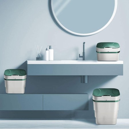 Cestino dei rifiuti con sensore automatico Pattumiera contenitore spazzatura