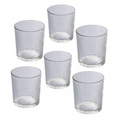SET 12 BICCHIERI IN VETRO ACQUA VINO 26 CL CASA RISTORANTE Decorazione Diamante