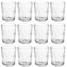 SET 12 BICCHIERI IN VETRO PER ACQUA VINO COCKTAIL 255 ml CASA RISTO...