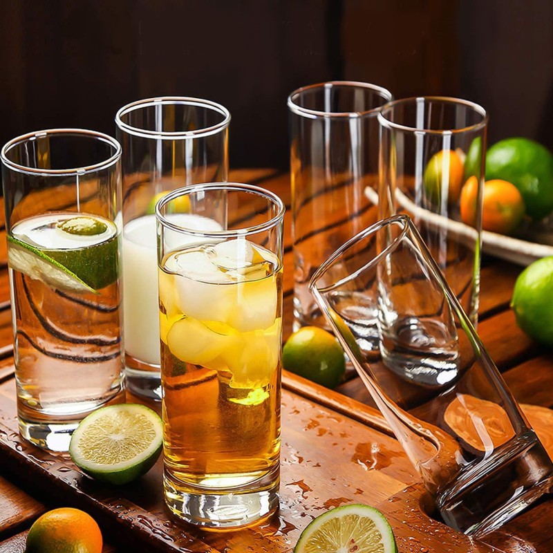 Hongu Set 6 Bicchierini Liquore Cicchetto Shot 6 cl Bar in vetro tr...