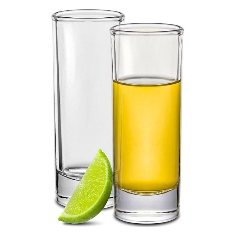 Hongu Set 6 Bicchierini Liquore Cicchetto Shot 6 cl Bar in vetro tr...