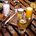 Set 12 Bicchierini Liquore Cicchetto Shot 6 cl Bar in vetro trasparente shottini
