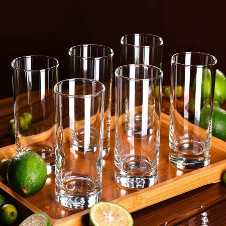 Set 12 Bicchierini Liquore Cicchetto Shot 6 cl Bar in vetro trasparente shottini