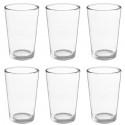 SET 6 BICCHIERI IN VETRO DA COCKTAIL DRINK ACQUA 170 ml BAR CASA TAVOLO BIBITA