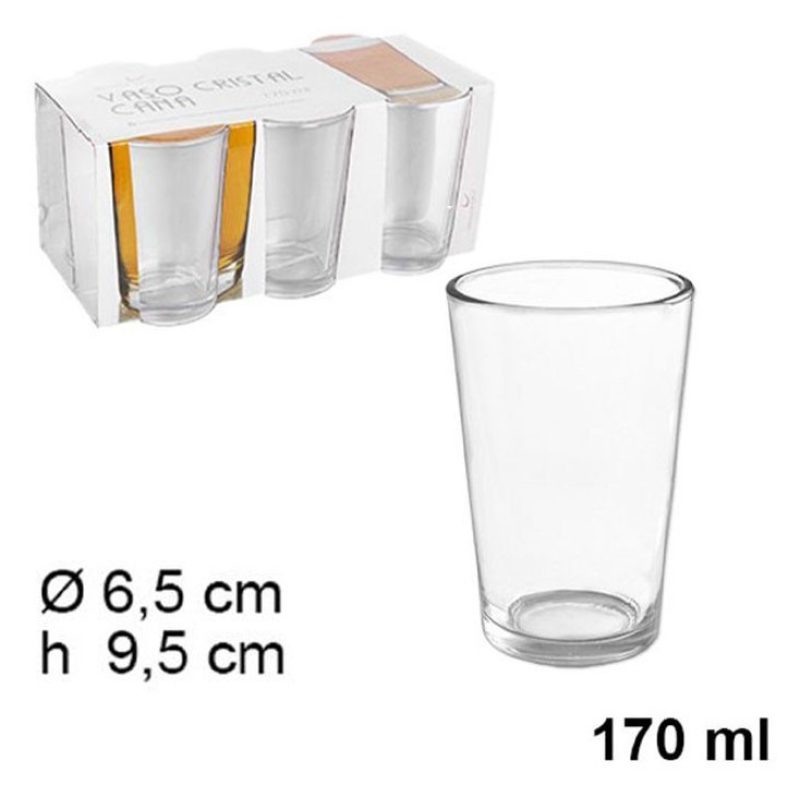 SET 12 BICCHIERI IN VETRO DA COCKTAIL DRINK ACQUA 170 ml BAR CASA T...