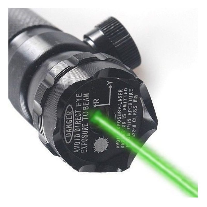 Laser fascio puntatore LED verde mira paintball caccia softair tiro mirino point