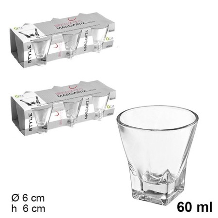 12 Bicchierini Vetro Liquore Bicchieri Amaro Bar Feste Party Rum Cicchetti 6 cl