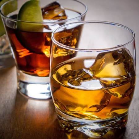 6 Bicchierini Vetro Da Liquore Bicchieri Amaro Bar Feste Party Rum Cicchetti 8cl