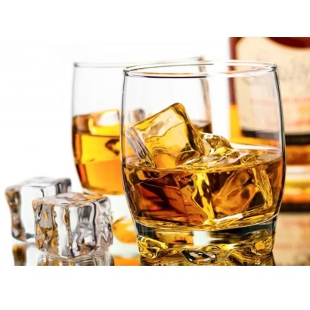 6 Bicchierini Vetro Da Liquore Bicchieri Amaro Bar Feste Party Rum Cicchetti 8cl