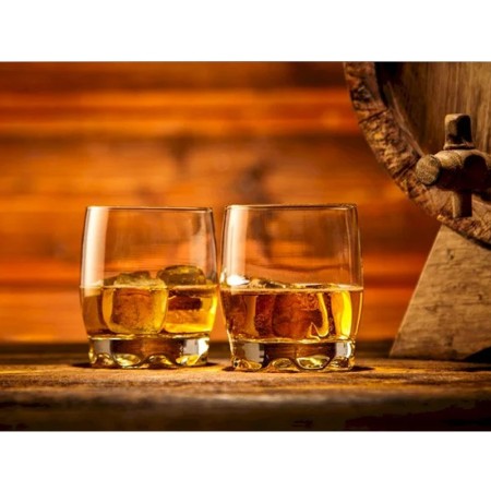 6 Bicchierini Vetro Da Liquore Bicchieri Amaro Bar Feste Party Rum Cicchetti 8cl