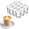 12 Bicchieri Shot 65ml BICCHIERI TAZZINE PER CAFFÈ ESPRESSO IN VETR...