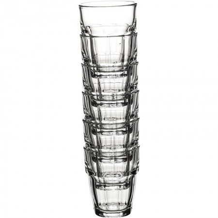 12 Bicchieri Shot 65ml BICCHIERI TAZZINE PER CAFFÈ ESPRESSO IN VETRO TRASPARENTE