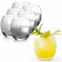 SET 6 BICCHIERI BICCHIERE IMPERO ACQUA IN VETRO 405 CC MODERNO WHISKEY