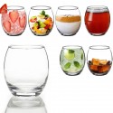 SET 6 BICCHIERI BICCHIERE IMPERO ACQUA IN VETRO 405 CC MODERNO WHISKEY