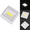 Luce led singolo di cortesia interruttore COB bianca a batterie AAA magnetica
