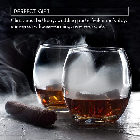 SET 6 BICCHIERI BICCHIERE IMPERO ACQUA IN VETRO 405 CC MODERNO WHISKEY