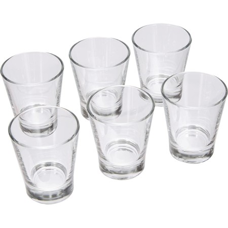 Bicchierini in vetro da liquore 12 pz bicchieri chupito shot amaro feste e bar