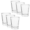 Hongu Bicchierini in vetro da liquore 6 pz bicchieri chupito shot a...