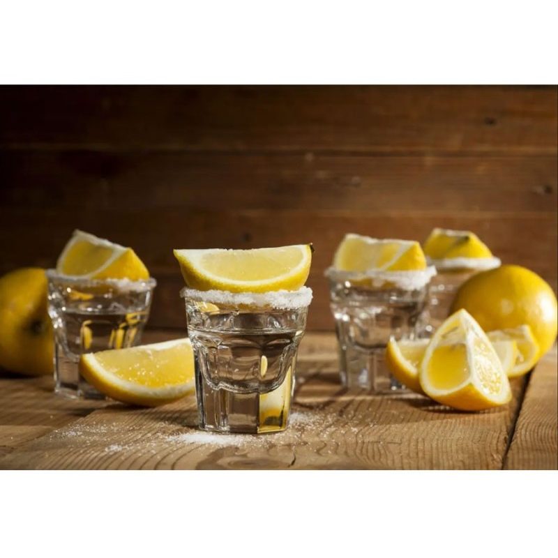 Bicchierini in vetro da liquore 6 pz bicchieri chupito shot amaro f...