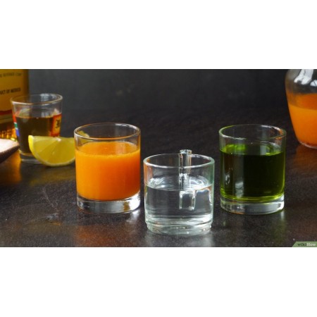 Bicchierini in vetro da liquore 6 pz bicchieri chupito shot amaro feste e bar