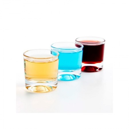Bicchierini in vetro da liquore 6 pz bicchieri chupito shot amaro feste e bar