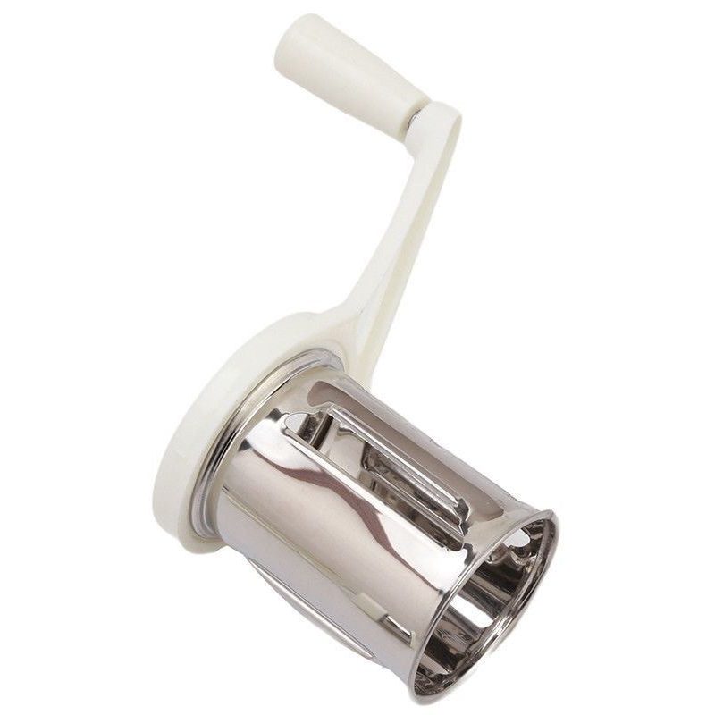 Grattugia da cucina portatile a mano manuale gratta formaggio 3 diverse lame